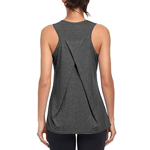 Débardeur gris femme