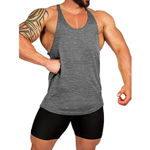 Débardeur gris homme