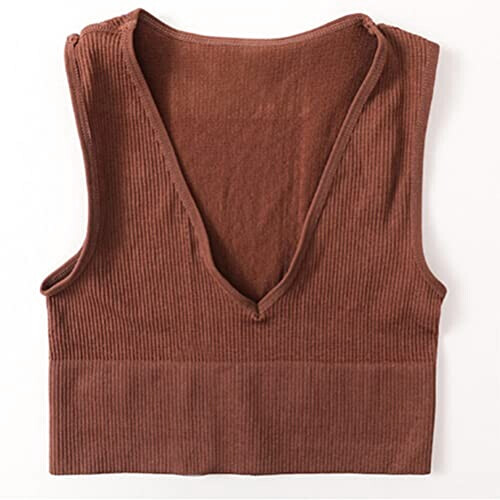 Débardeur marron femme variant 1 