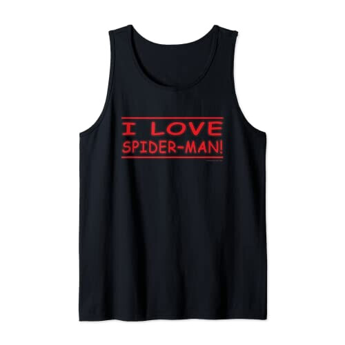 Débardeur Spider-man noir homme/femme