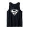Débardeur Superman noir homme/femme - miniature