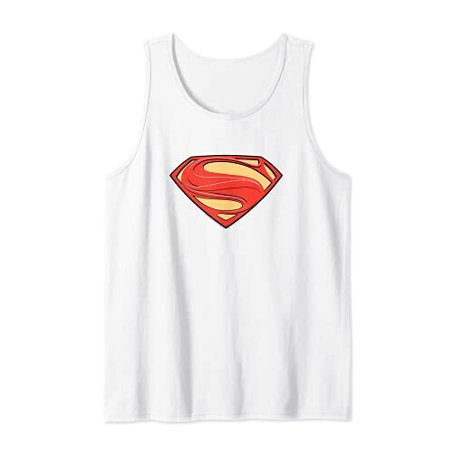 Débardeur Superman blanc homme/femme