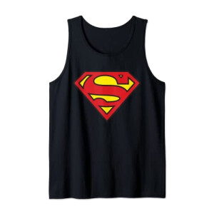 Débardeur Superman noir homme/femme