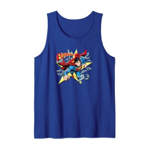 Débardeur Superman bleu homme/femme